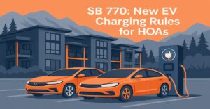 SB 770 electric vehicle charging